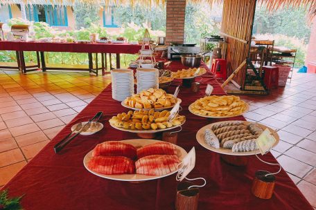 Mekong Lodge, Cái Bè food