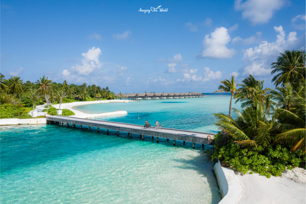 Niyama Private Islands Maldives Couple On Bridge